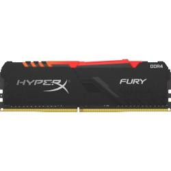 HyperX 8 GB DDR4 3000 MHz Fury RGB Black (HX430C15FB3A/8) - зображення 1