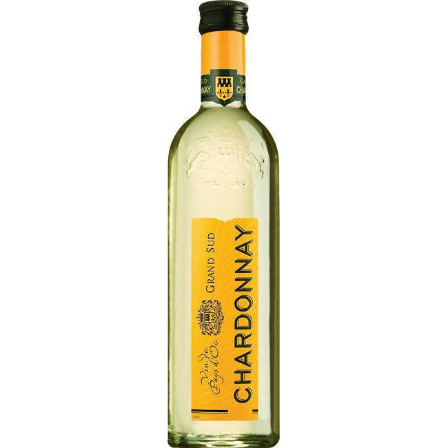 Grand Sud Вино  Chardonnay біле сухе 0.25 л (VTS1312210) - зображення 1