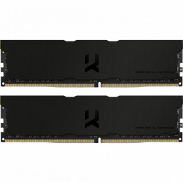 GOODRAM 16 GB (2x8GB) DDR4 3600 MHz Iridium Pro Deep Black (IRP-K3600D4V64L18S/16GDC)