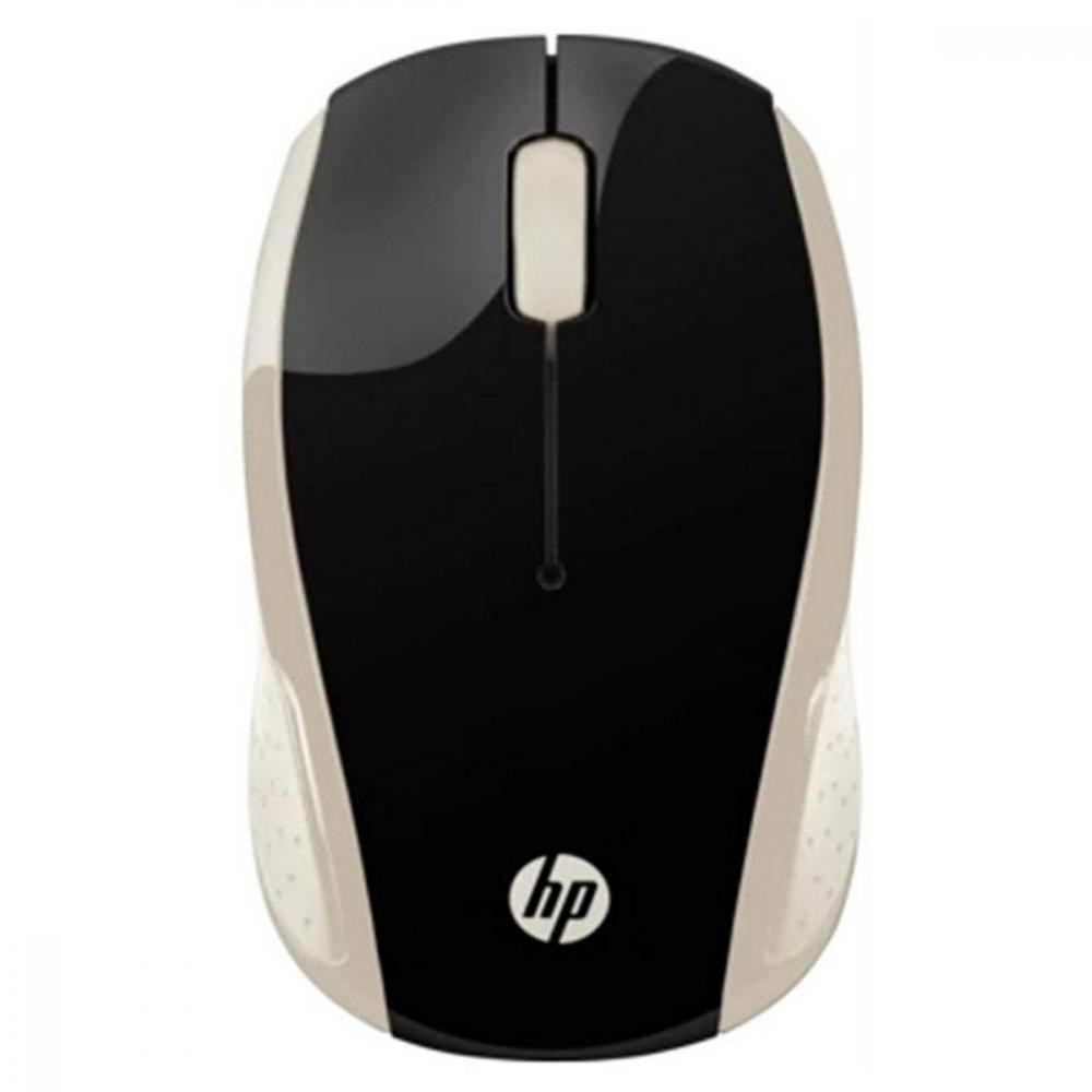 HP Wireless Mouse 200 Silk Gold (2HU83AA) - зображення 1