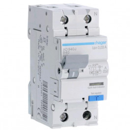 Hager AD940J 40A, 30 mA, B, 6 КА, A, 2м