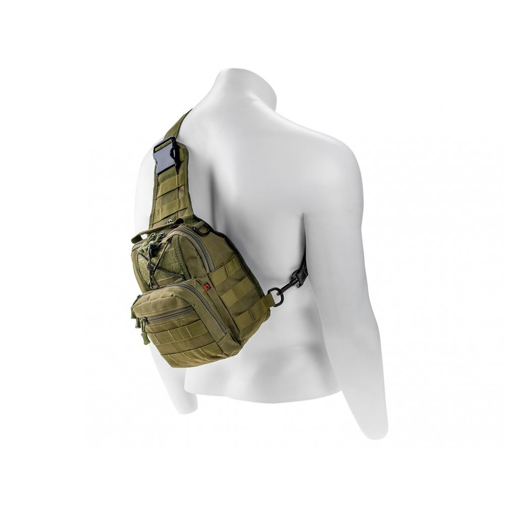 Badger Outdoor Sling Tactical 10 л сумка Olive (BO-CCS10-OLV) - зображення 1