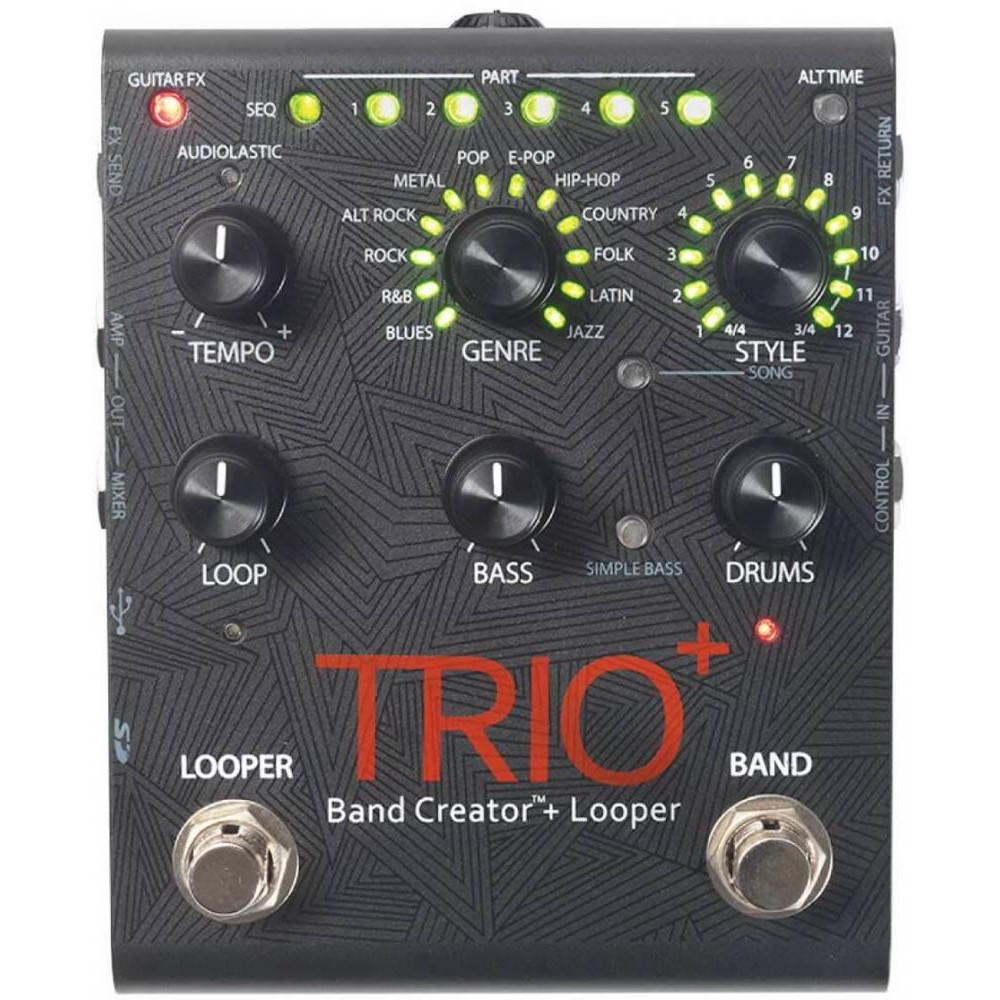 DIGITECH Trio+ Band Creator + Looper - зображення 1