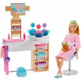 Mattel Игровой набор Barbie СПА-салон (GJR84)
