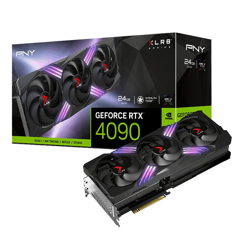 PNY Geforce RTX 4090 24 GB XLR8 Gaming VERTO EPIC-X RGB (VCG409024TFXXPB) - зображення 1