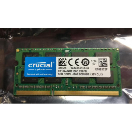 Crucial 8 GB SO-DIMM DDR3L 1866 MHz (CT102464BF186D)