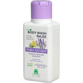 Pura Natura Гель для душу  Eco Body Wash ReLax Lavender&Lemon Essential Oils Розслабляючий 250 мл (8000921214106