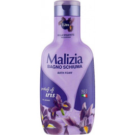 Malizia Гель-піна для душу та ванни  Bath Foam Iris Petals Пелюстки ірису 1 л (8003510026876)