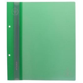 Norma Папка-швидкозшивач  А5 з перфорацією глянцева прозорий верх поліпропілен зелена 5264/03040044