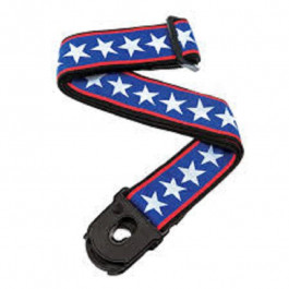   Planet waves PW50PLA10 Planet Lock Guitar Strap, Stars & Stripes