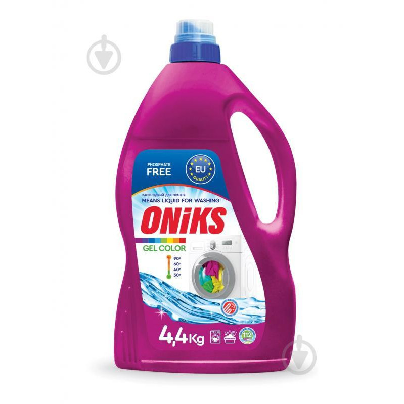Oniks Гель  для прання 4.4 кг Color (4820191760905) - зображення 1