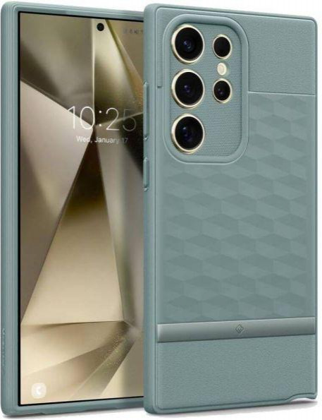 Spigen Samsung Galaxy S24 Ultra Caseology Parallax Sage Green ACS07319 - зображення 1