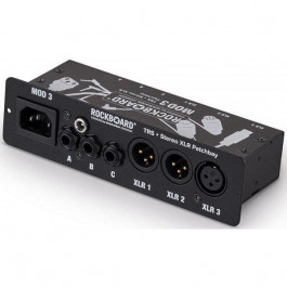 Rockboard MOD 3 V2 All-in-One TRS & XLR Patchbay for Vocalists & Acoustic Players