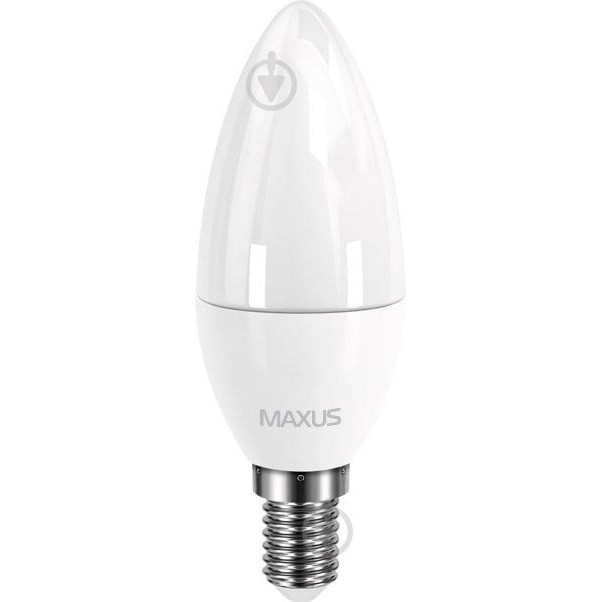 MAXUS 1-LED-5312 (C37 CL-F 4W 4100K 220V E14) - зображення 1