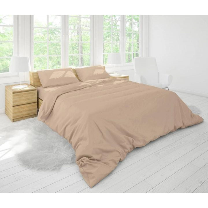 Good-dream Підковдра  Полуторний 143х210 см бязь Beige (GDPDGBB143210) - зображення 1