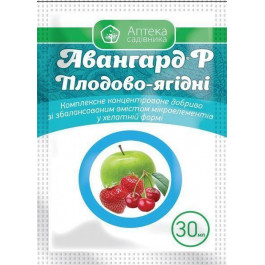 Аптека садовода Мікродобриво Аптека садівника Авангард Плодово-ягідні 30 мл (4820074190829)
