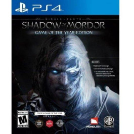  Middle-earth: Shadow of Mordor - Game of the Year Edition PS4
