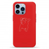 Pump Silicone Minimalistic Case for iPhone 13 Pro Pug With (PMSLMN13PRO-1/233) - зображення 1