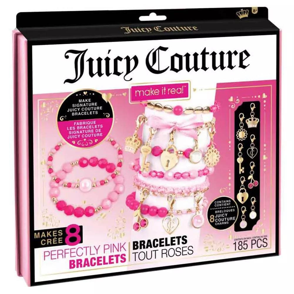 Make It Real Набір для створення шарм-браслетів  Juicy Couture Рожевий стиль 185 ел. (MR4413) - зображення 1
