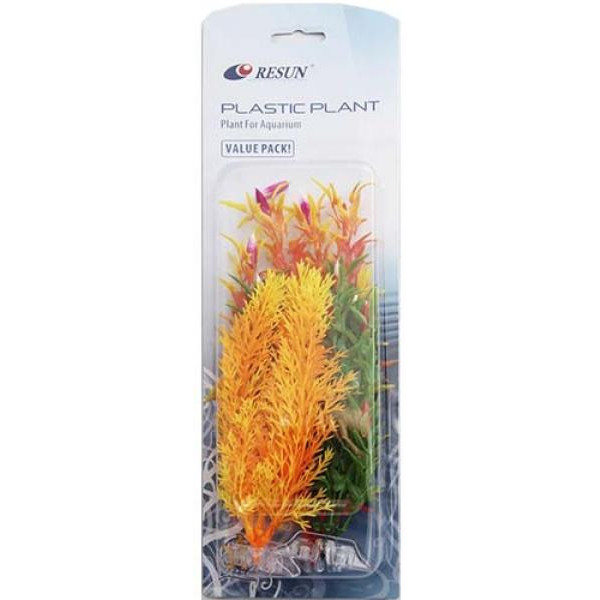 Resun PLK - Набор из 3-х аквариумных растений из пластика PLK-134 (66072) - зображення 1