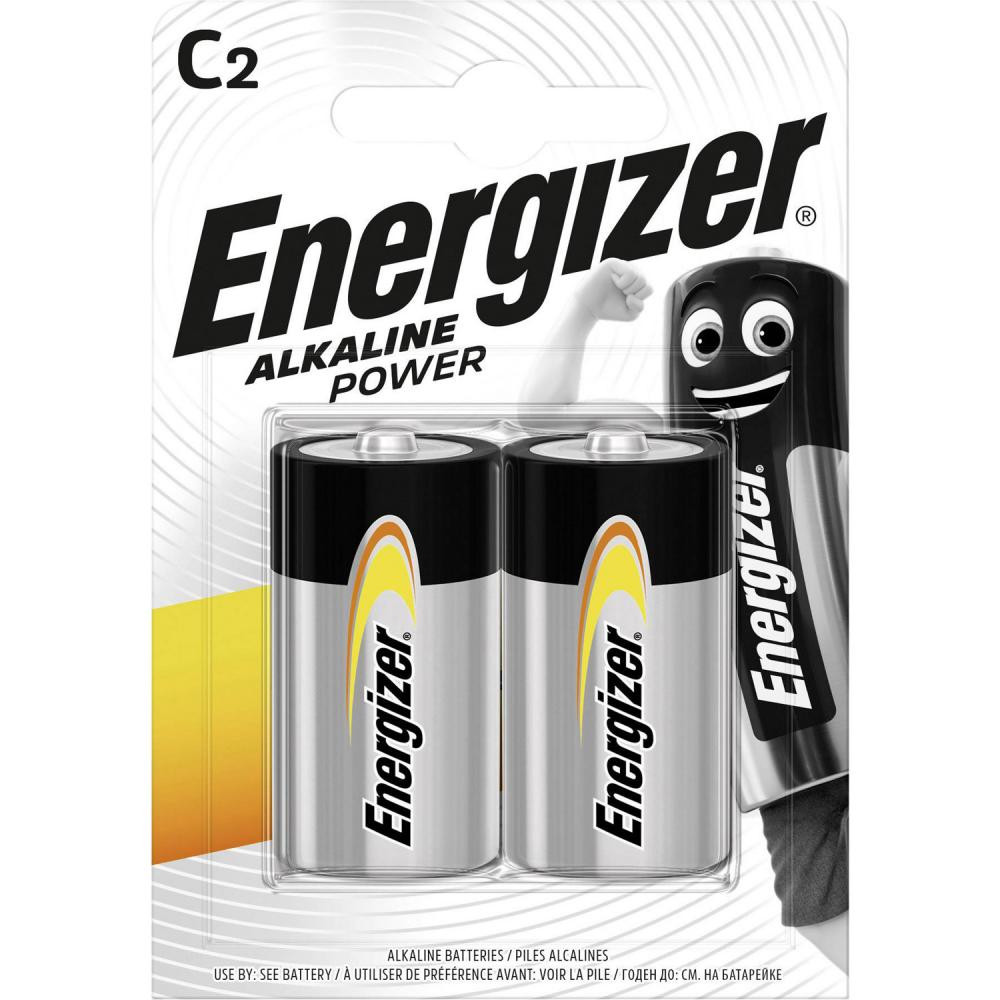 Energizer C bat Alkaline 2шт Power (E300152100) - зображення 1