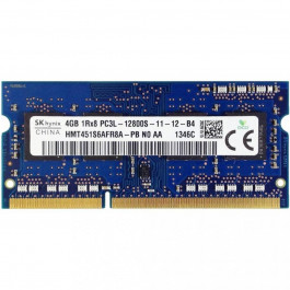 SK hynix 4 GB SO-DIMM DDR3L 1600 MHz (HMT451S6AFR8A-PBN0)