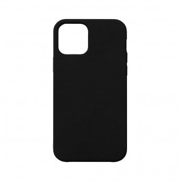 Drobak Liquid Silicon Case для Apple iPhone 12 Pro Max Black (707006)