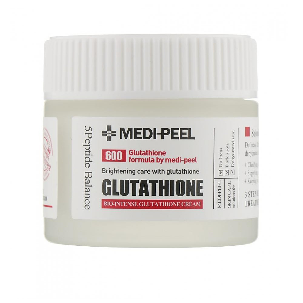 Medi-Peel - Bio Intense Glutathione White Cream - Освітлювальний крем для обличчя з глутатіоном - 50g - зображення 1