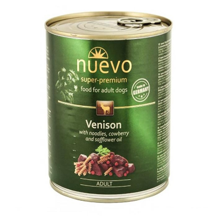 Nuevo Adult Venison & Noodles & Cowberry 800 г (4250231595028) - зображення 1