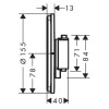 Hansgrohe ShowerSelect Comfort S 15554670 - зображення 4