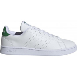   Adidas Кеды  Advantage GZ5300 46.5 (11.5UK) 30 см Ftwwht/Ftwwht/Green (4064047692228)