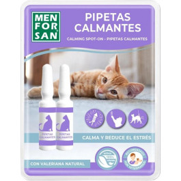Men For San Заспокійливі краплі  СПОТ-ОН для котів 2 мл (54118MFG030760)