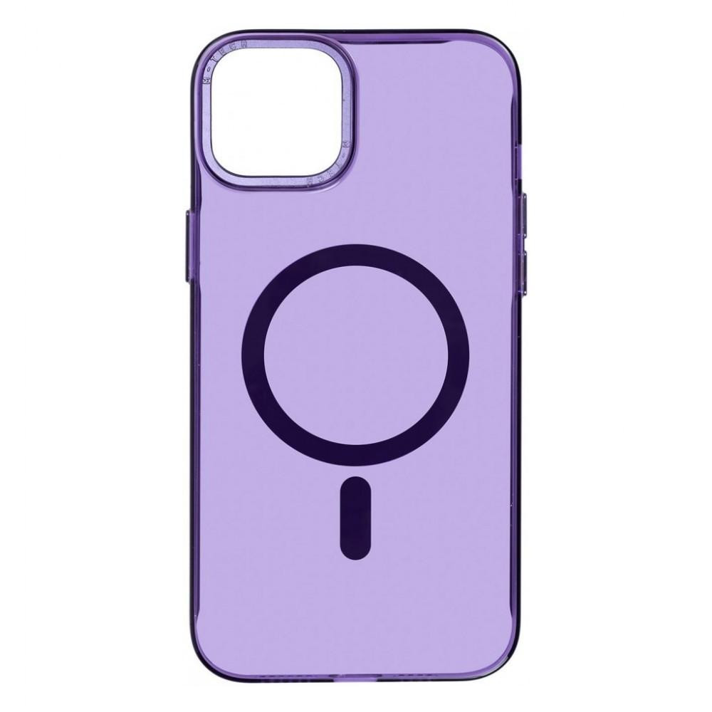 ArmorStandart Y23 MagSafe для Apple iPhone 15 Plus Transparent/Purple (ARM68337) - зображення 1