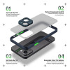 ArmorStandart Frosted Matte Tecno Spark 10 Pro (KI7) Navy Blue (ARM70500) - зображення 3