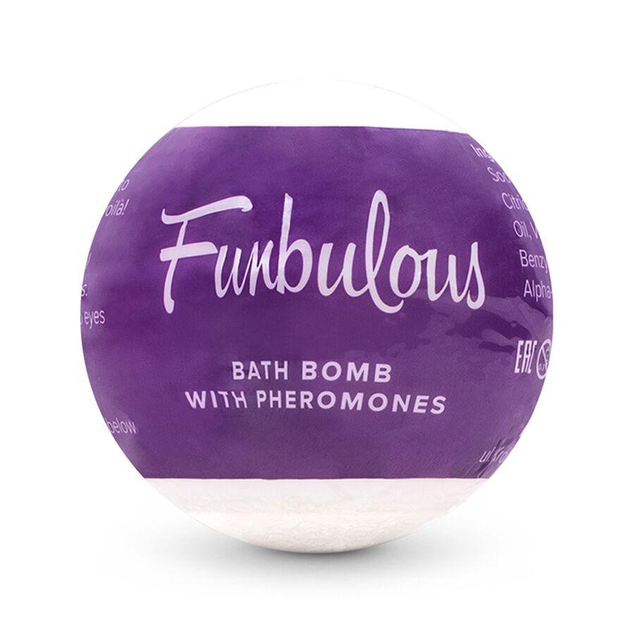 Obsessive Бомбочка для ванни з феромонами  Bath bomb with pheromones Fun (100 г) - зображення 1