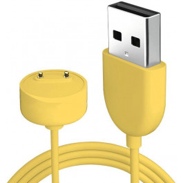 ArmorStandart Зарядний кабель USB  для Xiaomi Mi band 7/6/5 Yellow (ARM65669)