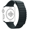 ArmorStandart Ремінець  Leather Loop для Apple Watch 38mm/40mm Midnight Blue (ARM57839) - зображення 1
