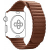 ArmorStandart Ремінець  Leather Loop для Apple Watch 38mm/40mm Saddle Brown (ARM57843) - зображення 1