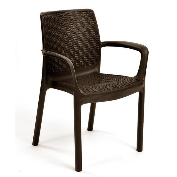 Keter Bali стул, коричневый (7290005559952) - зображення 1