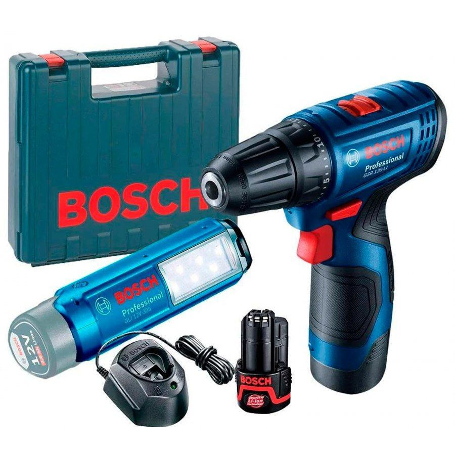 Bosch GSR 120-LI + GLI 12V-300 (06019G8004) - зображення 1