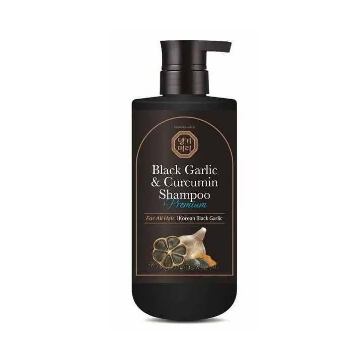 Daeng Gi Meo Ri Відновлювальний шампунь для волосся  Black Garlic & Curcumin 500 мл (8807779100762) - зображення 1