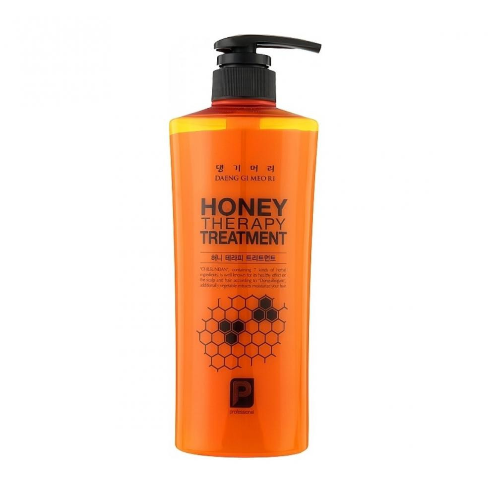 Daeng Gi Meo Ri - Professional Honey Therapy Treatment - Живильна медова маска для пошкодженого волосся - 500ml - зображення 1