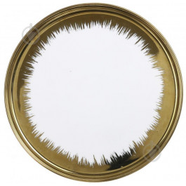 Fiora Блюдо кругле 25х2,5 см білий із золотим SX761 (SX761)