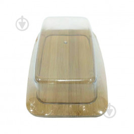 EuroGold Маслянка з пластиковою кришкою Bamboo 19х12,5 см (7016102490)