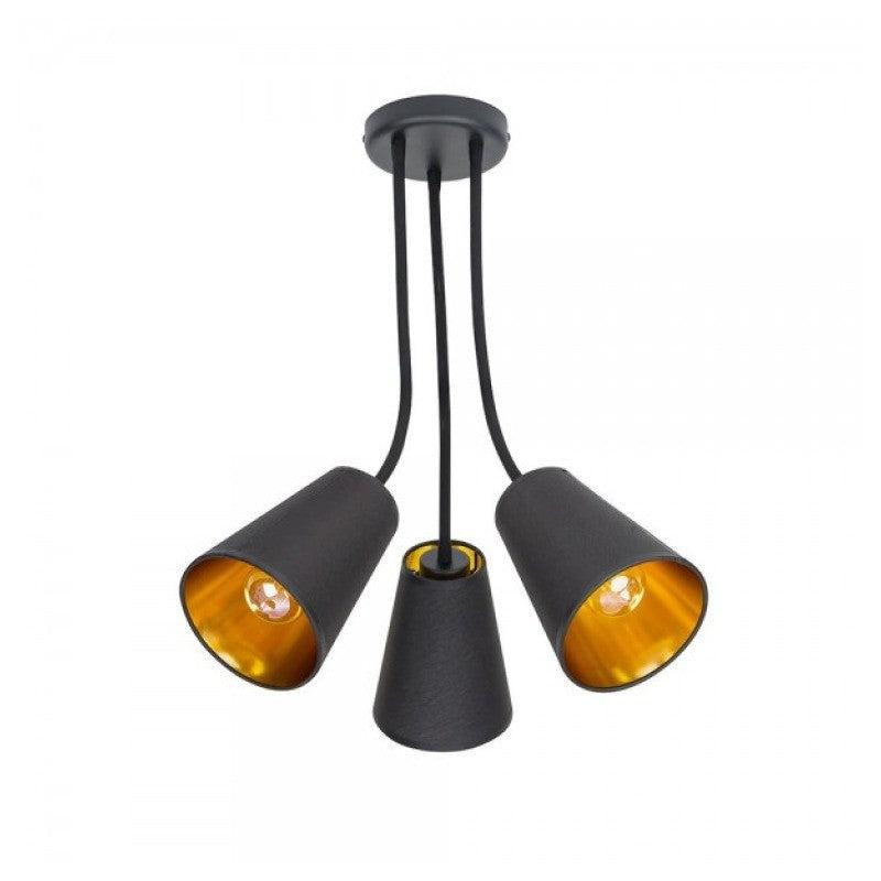 TK Lighting Люстра WIRE GOLD 3  827 - зображення 1