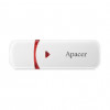 Apacer 64 GB AH333 White USB 2.0 (AP64GAH333W-1) - зображення 2