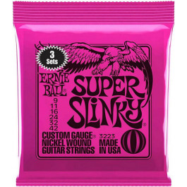   Ernie Ball P03223 Super Slinky Nickel Wound 9/42