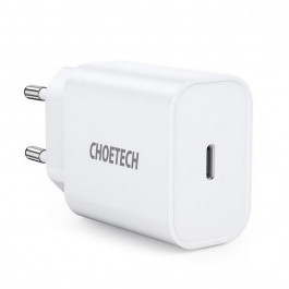 Choetech Q5004 20W USB-C PD Wall Charger White (Q5004-V5-WH)