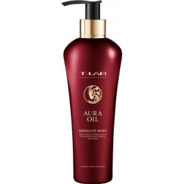 T-LAB Professional Шампунь  Aura Oil Absolute Wash для роскошной мягкости и натуральной красоты волос и кожи 300 мл (50
