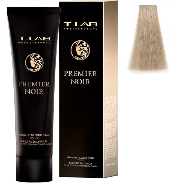 T-LAB Professional Крем-краска  Premier Noir Innovative Colouring Cream 901 Ash super blonde, 100 мл - зображення 1